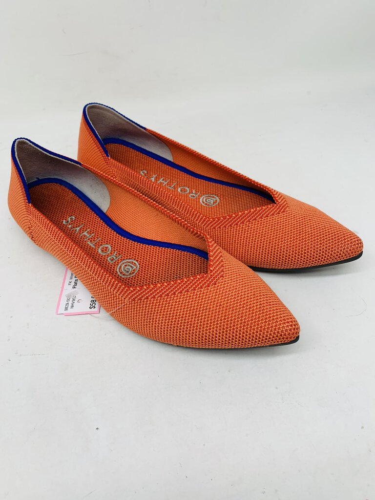 Rothy's Flats Orange 6.5
