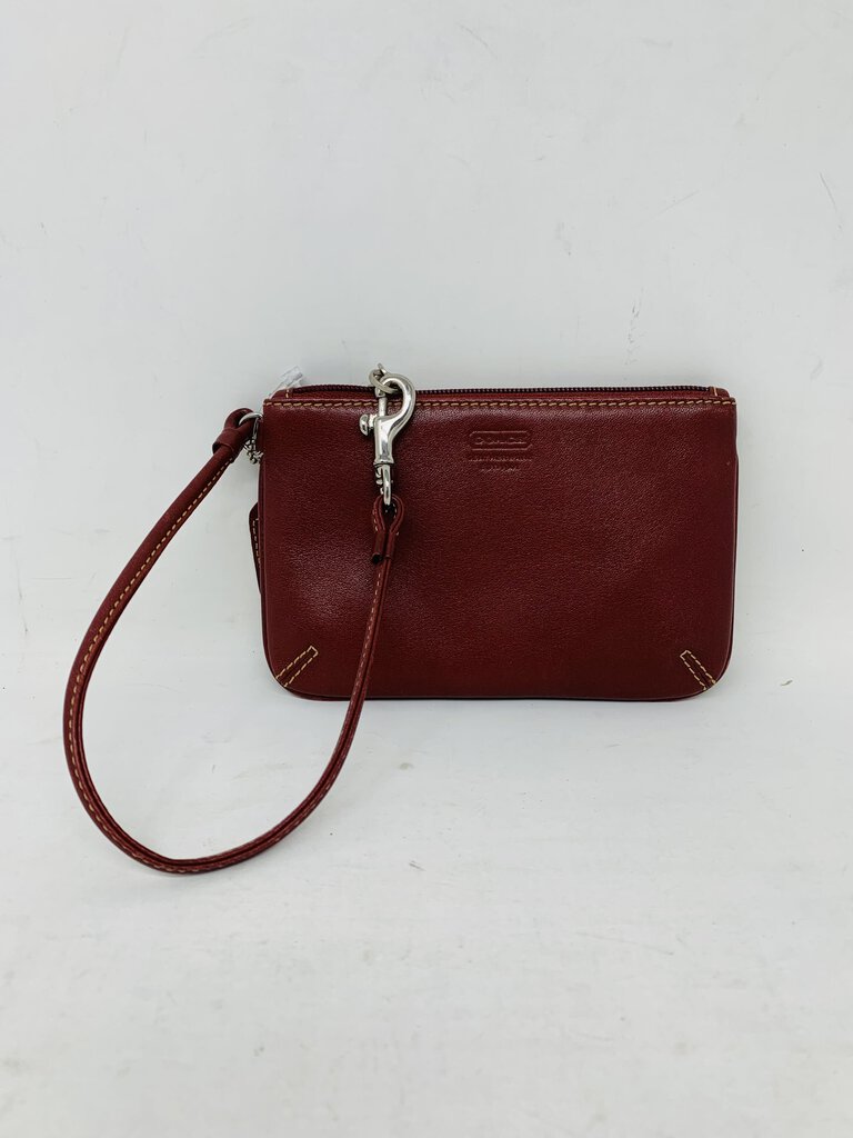 Coach Wristlet Red