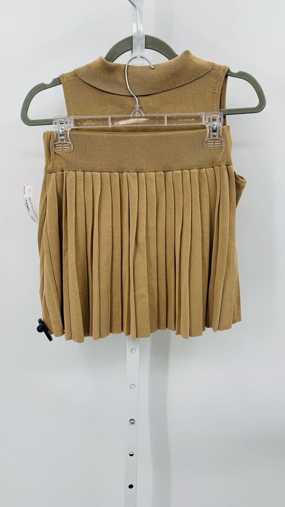 36 Point 5 Skirt Set Tan L