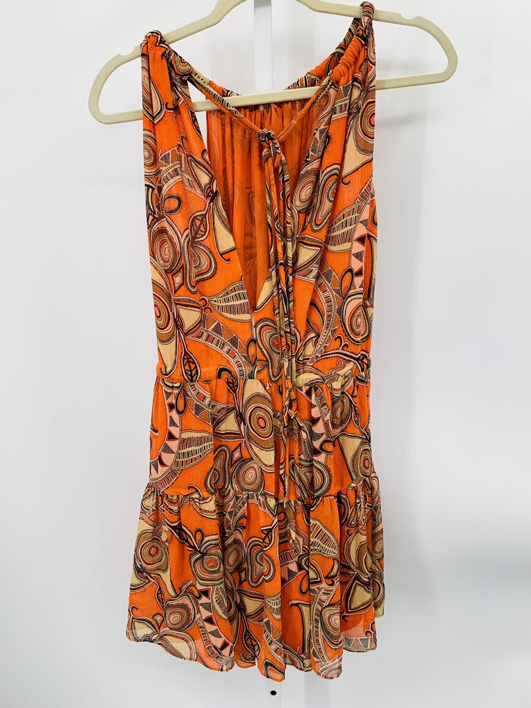 A.L.C Dress Orange 4