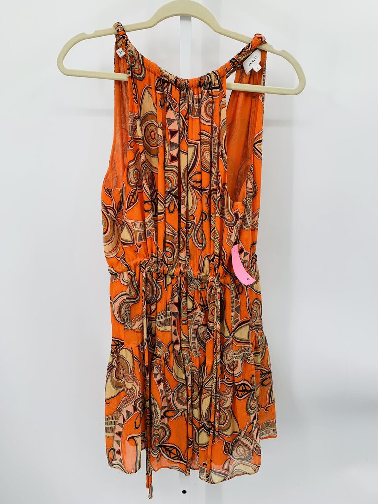 A.L.C Dress Orange 4