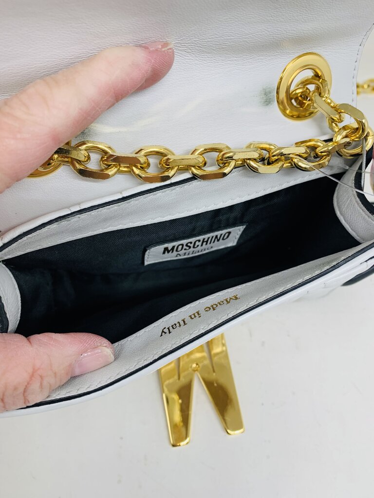 Moschino LUXURY HANDBAGS Ivory