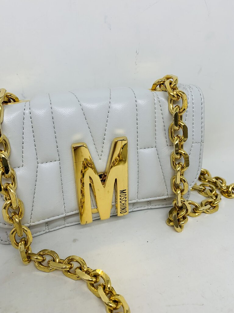 Moschino LUXURY HANDBAGS Ivory
