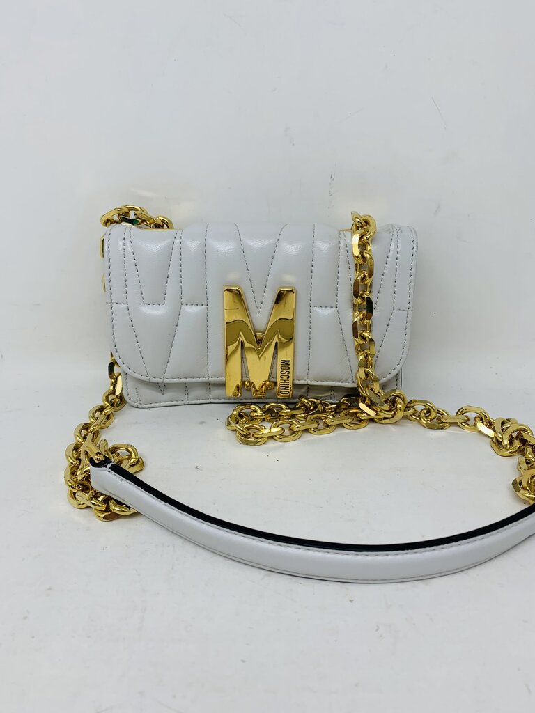 Moschino LUXURY HANDBAGS Ivory