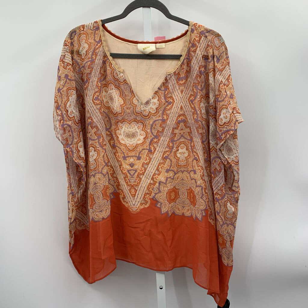 Maeve Blouse Orange L