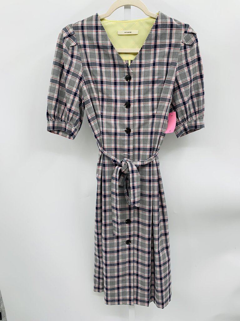 a. t. corner Dress Navy S