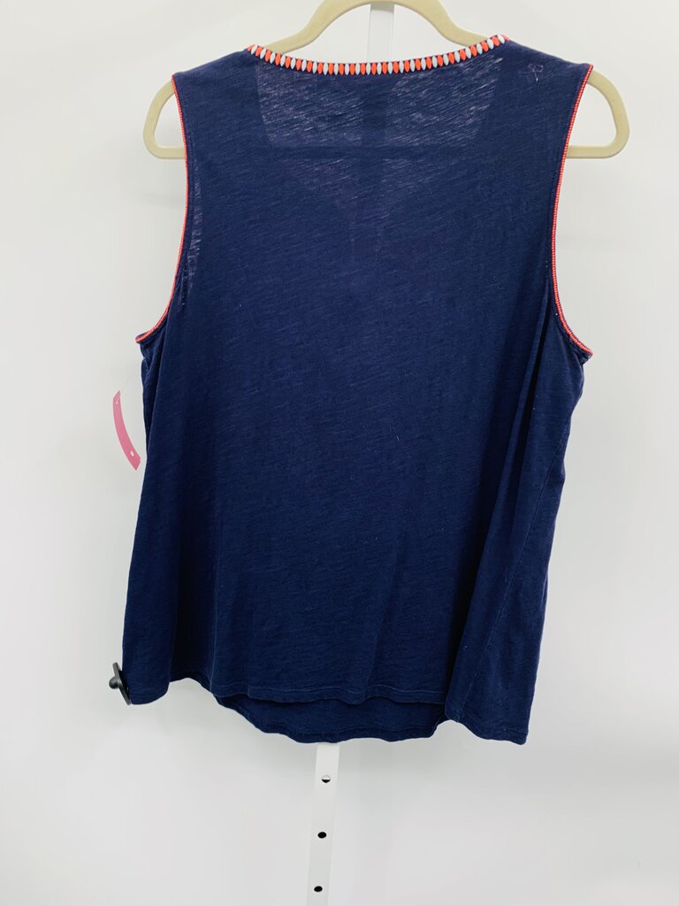 Boden Blouse Navy 12