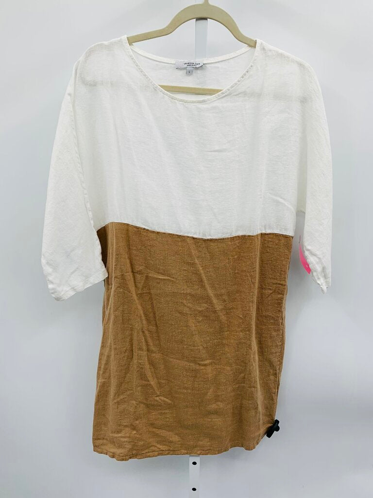 Vanessa Zani Tunic Tan L