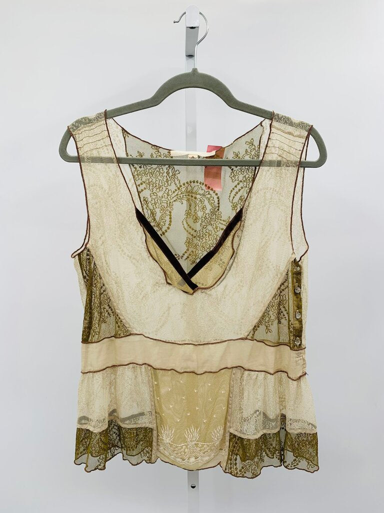 Burning Torch Top Green L