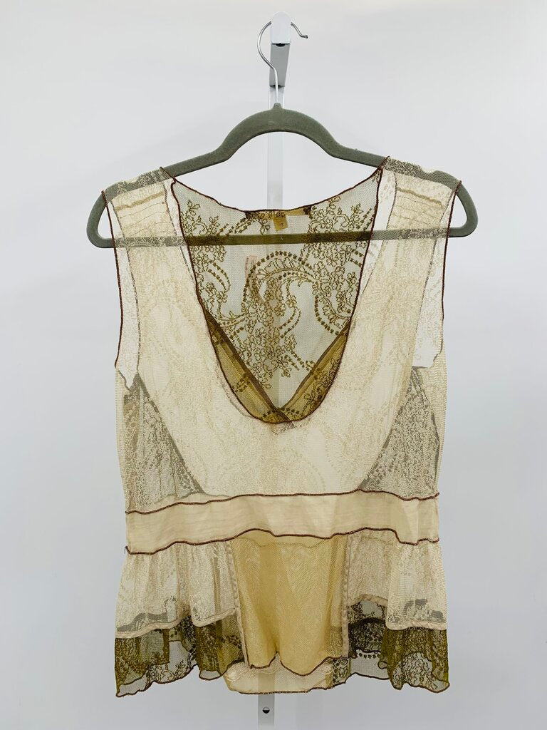 Burning Torch Top Green L
