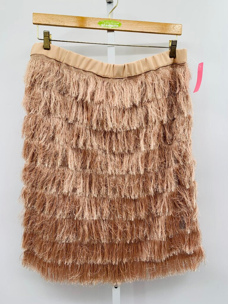 Eloquii Skirt Plus Beige 20