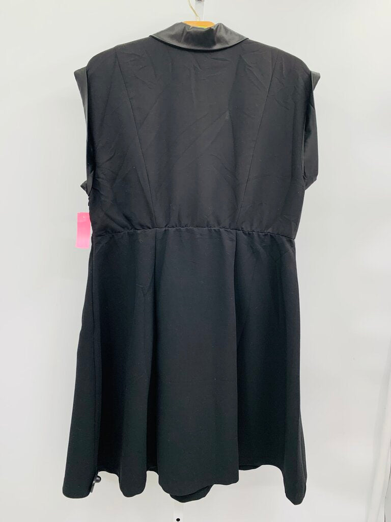 Eloquii Dress Plus Black 18