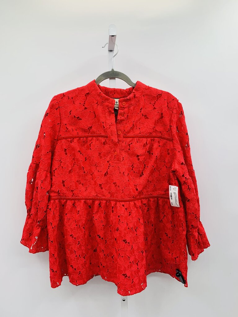 Tuckernuck Blouse Red XL