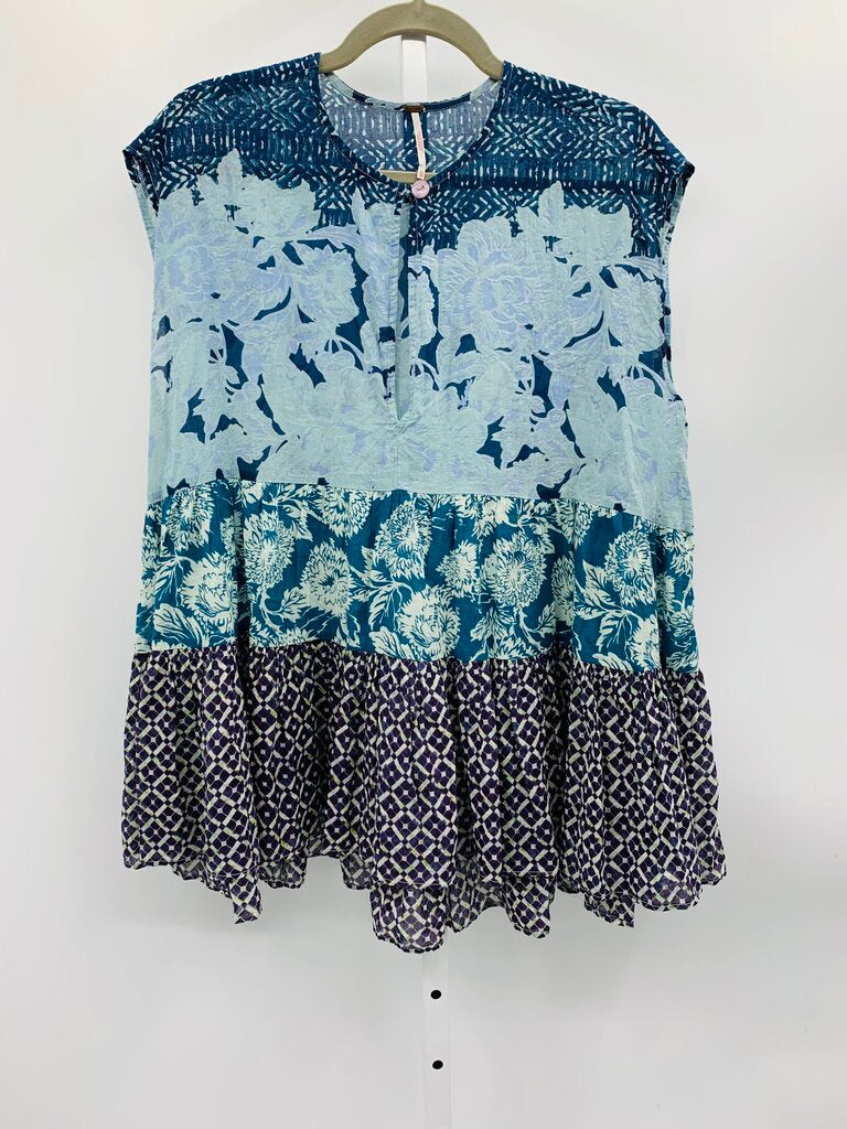Free People Blouse Navy XS