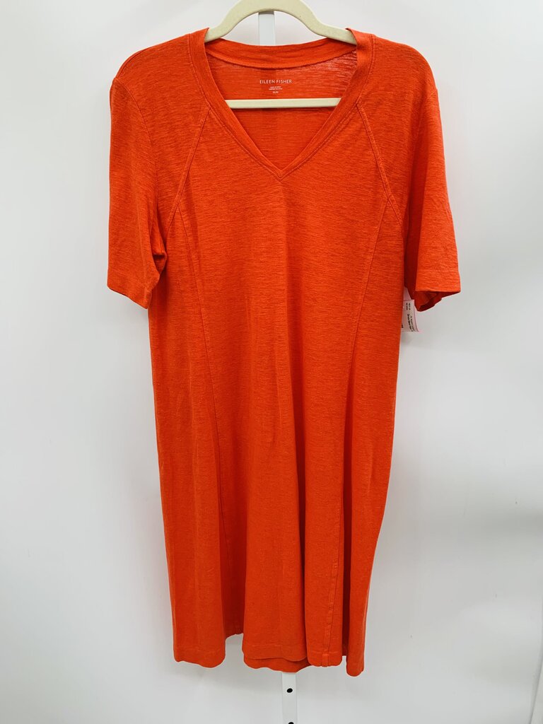 Eileen Fisher Dress Red M