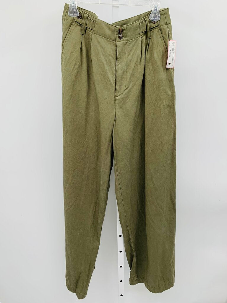 Madewell Pants Wide Leg Green 8