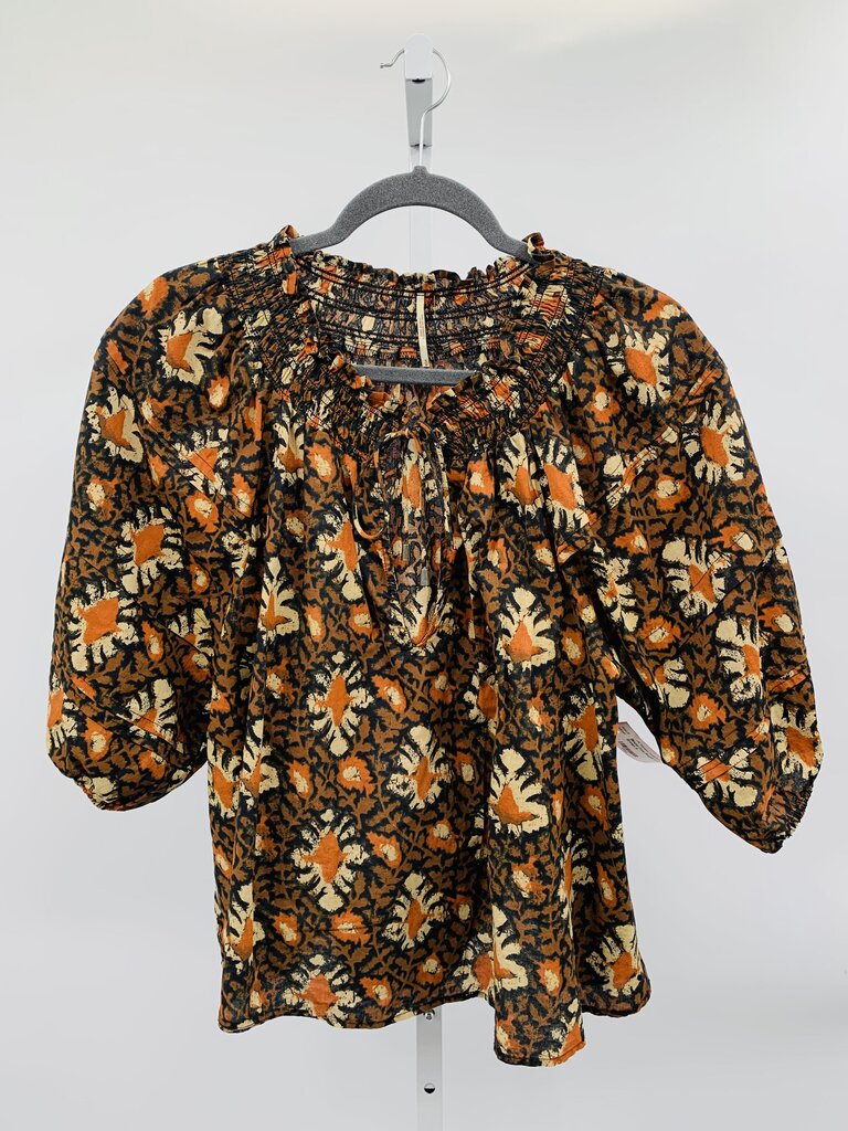 Free People Blouse Brown S