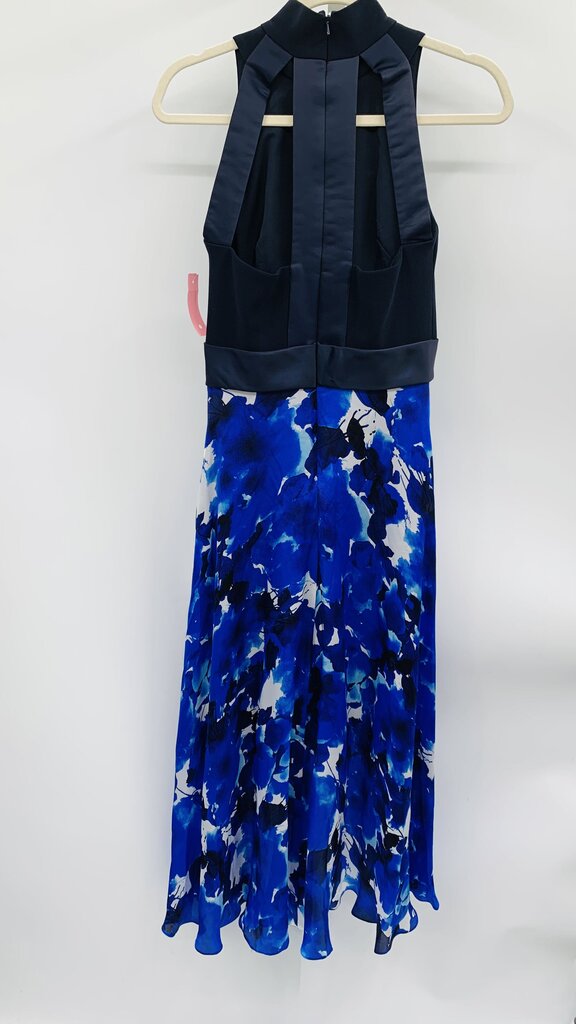 Theia Dress Navy 6