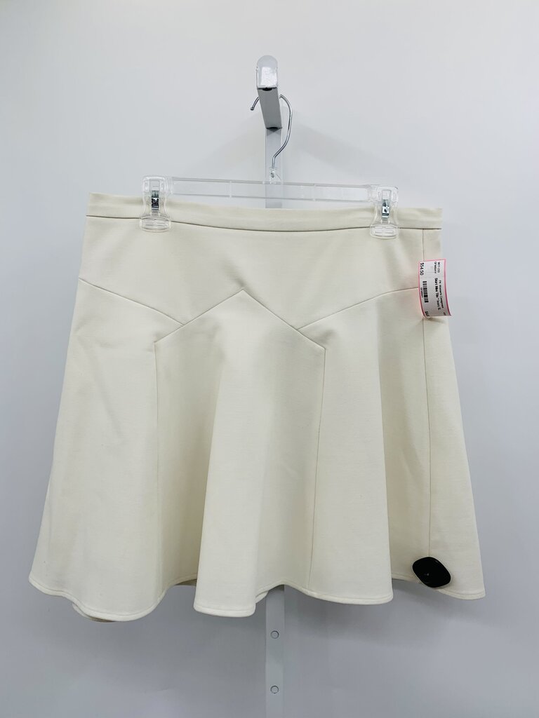 Tibi Skirt Mini Ivory XL