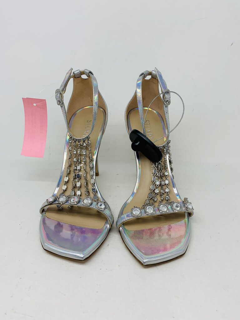 Stuart Weitzman Heels Silver 7