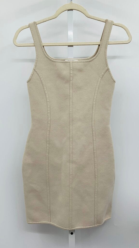Babaton Dress Beige M