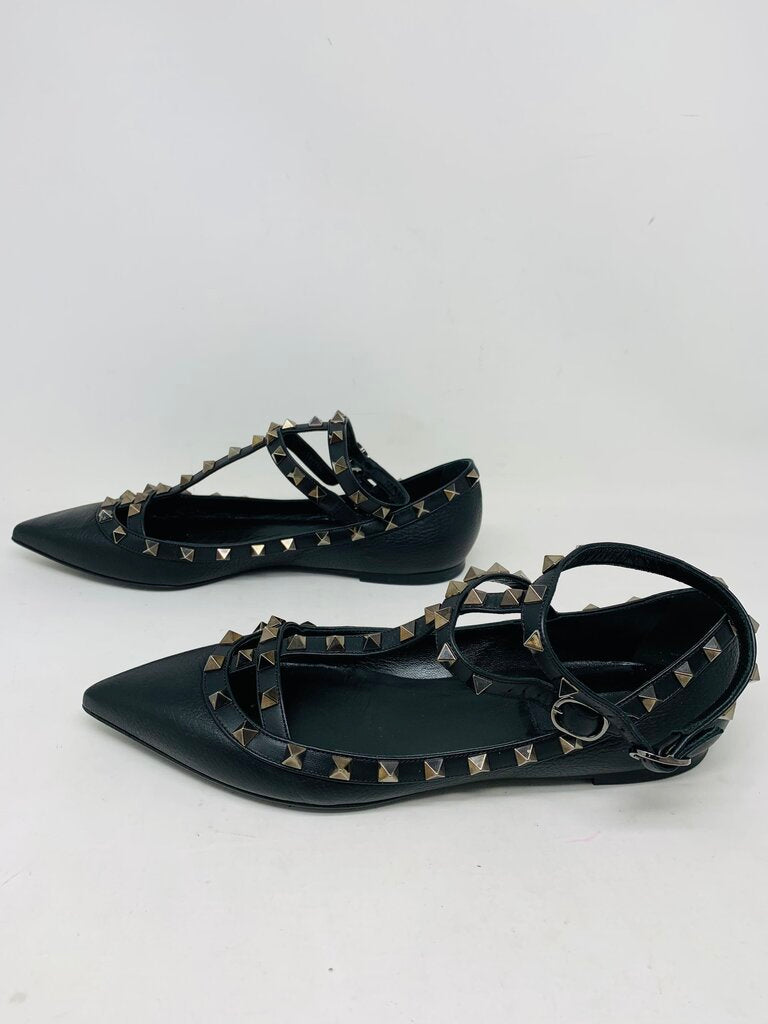 Valentino LUXURY SHOES Black 8.5