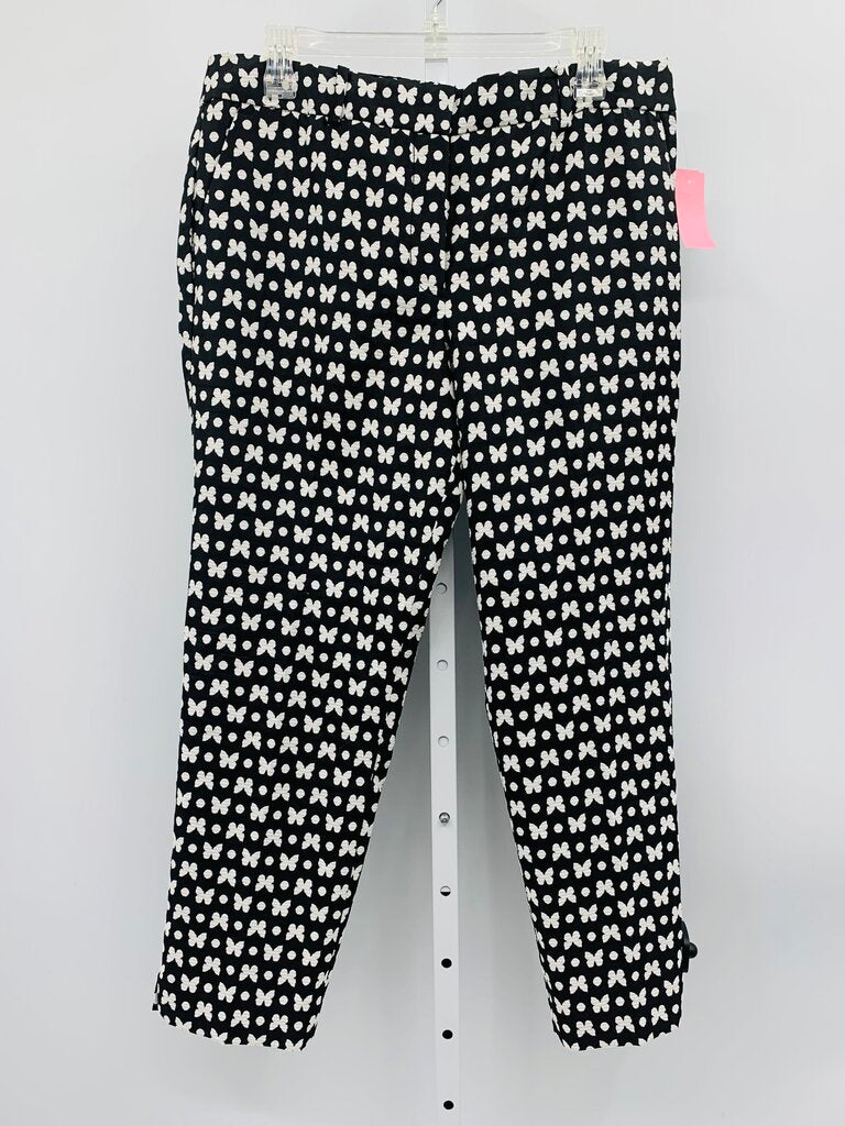 Talbots Pants Straight Black 12P