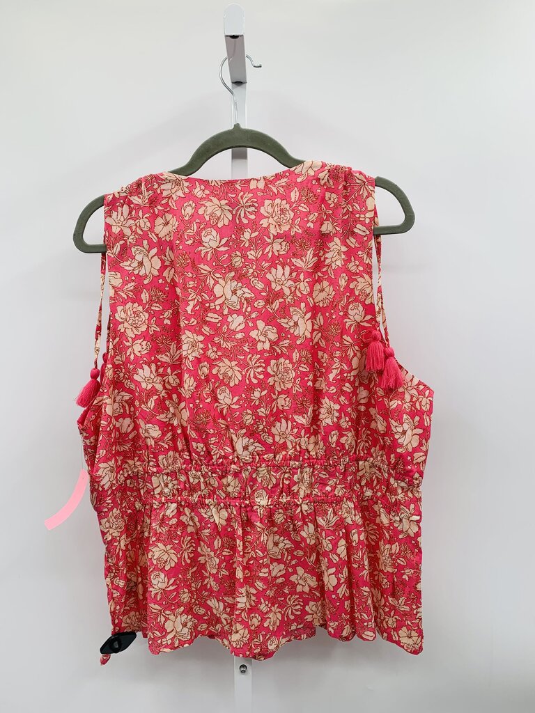 J. Crew Top Plus Pink XXL