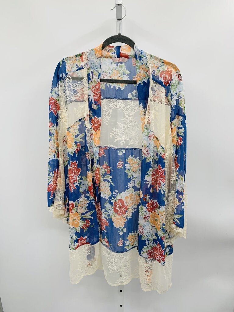 Laurie Felt Kimono Blue M