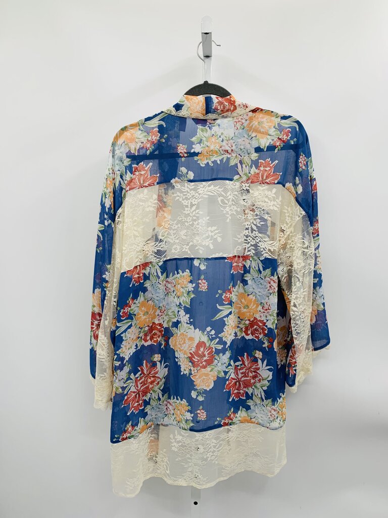 Laurie Felt Kimono Blue M