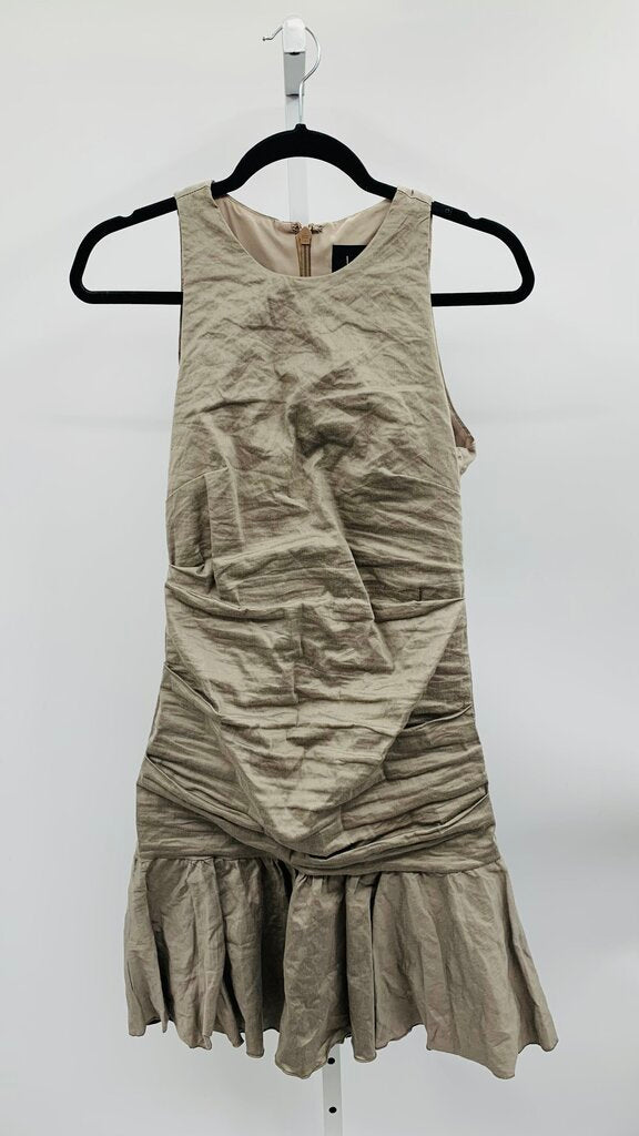 Nicole Miller Formal Dress Taupe 10