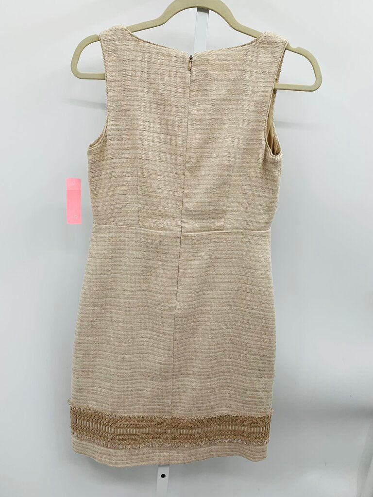 WHBM Dress Beige 0