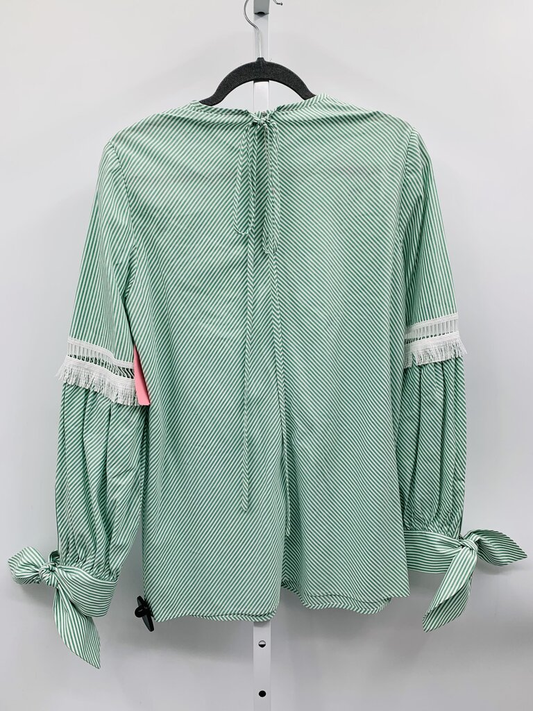 Lela Rose Top Green 8