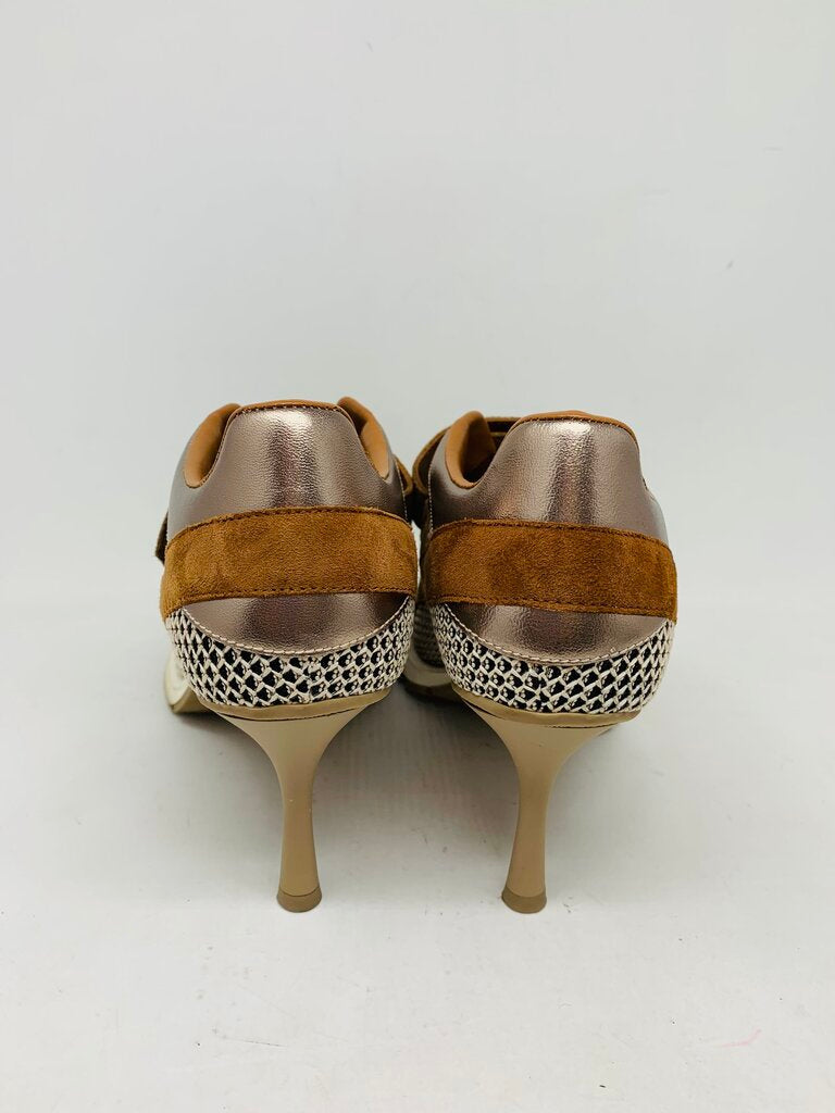 Sneex Heels Brown 10