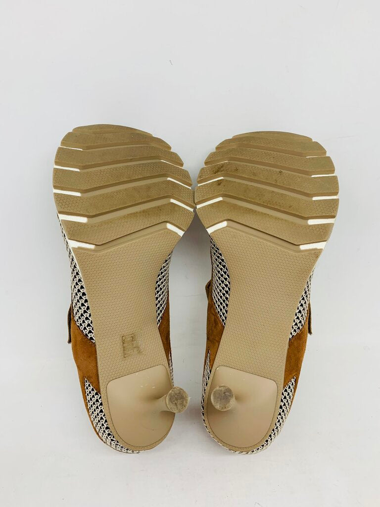 Sneex Heels Brown 10