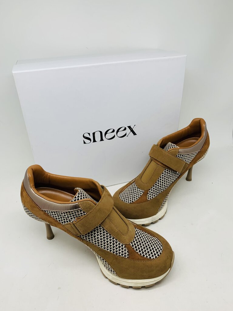 Sneex Heels Brown 10
