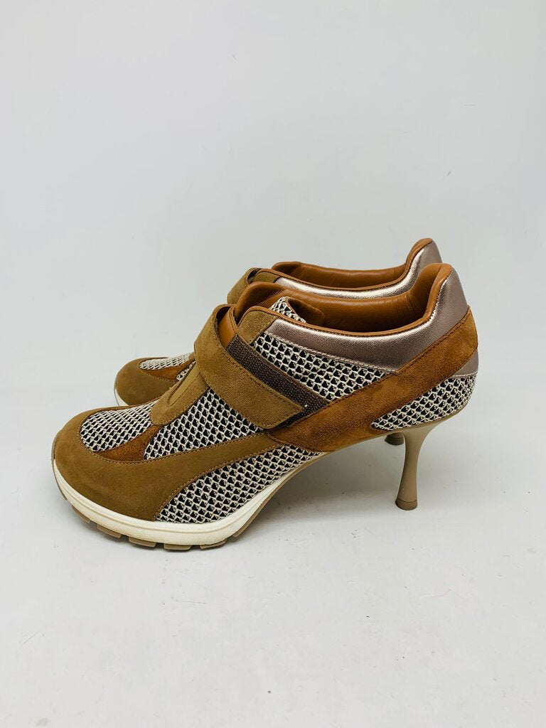 Sneex Heels Brown 10