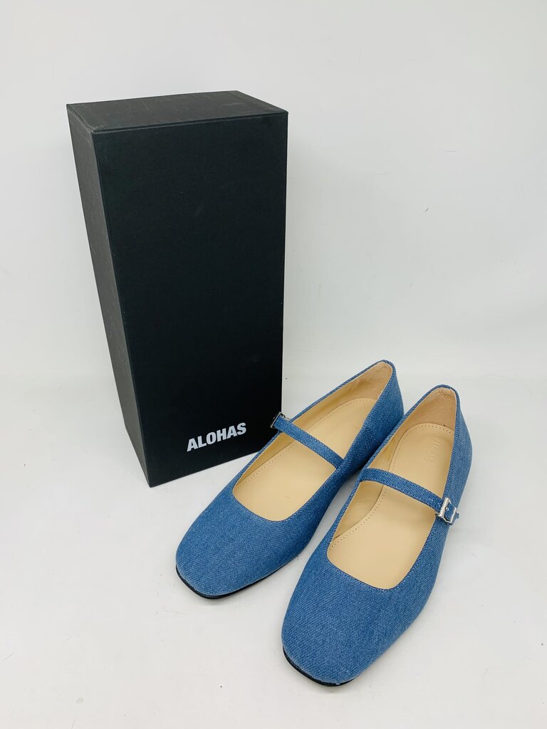 Alohas Flats Denim 9