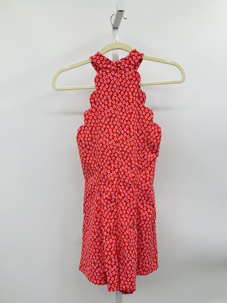 Anthropologie Romper Red 2