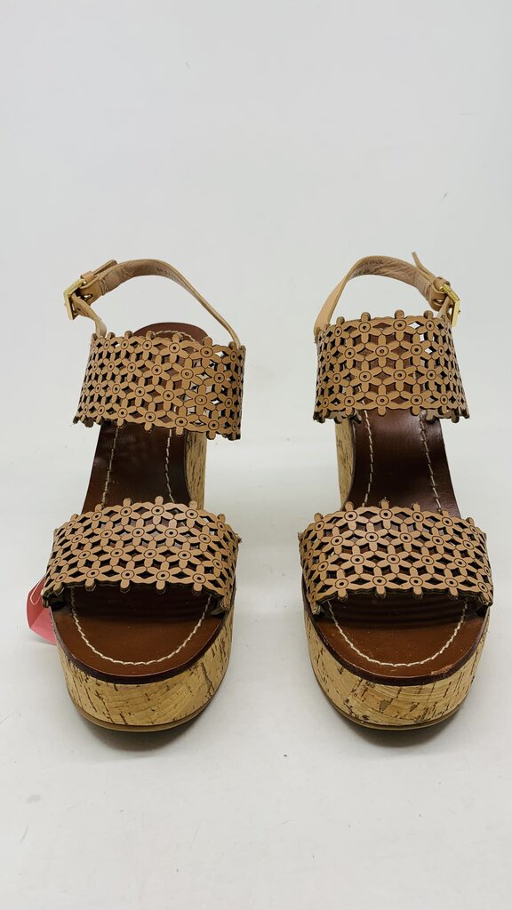 Tory Burch Wedge Tan 7.5