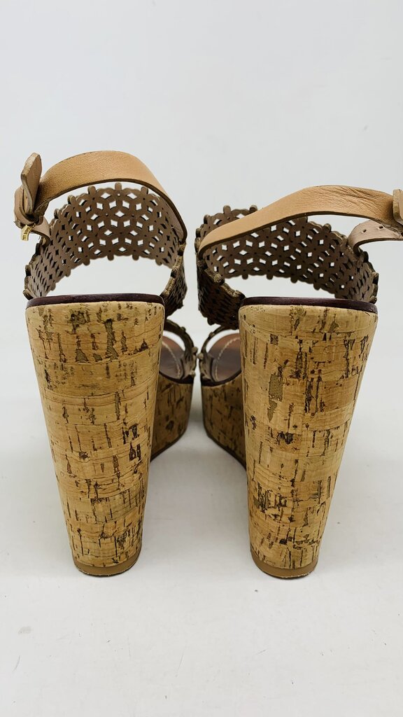 Tory Burch Wedge Tan 7.5