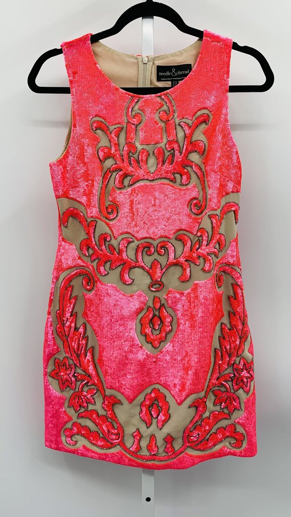 Needle & Thread Dress Pink 6