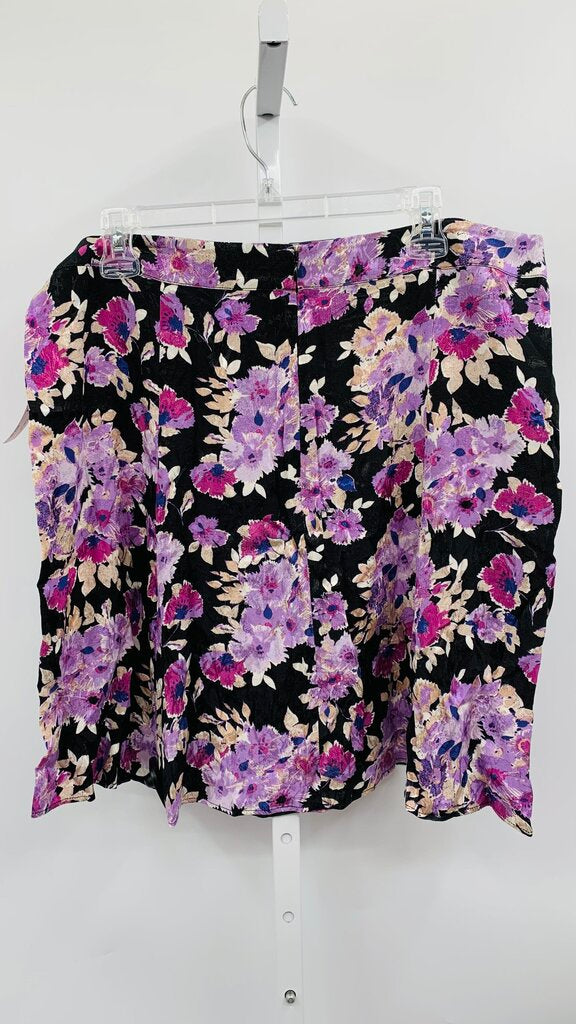 Sezane Skirt Purple 14