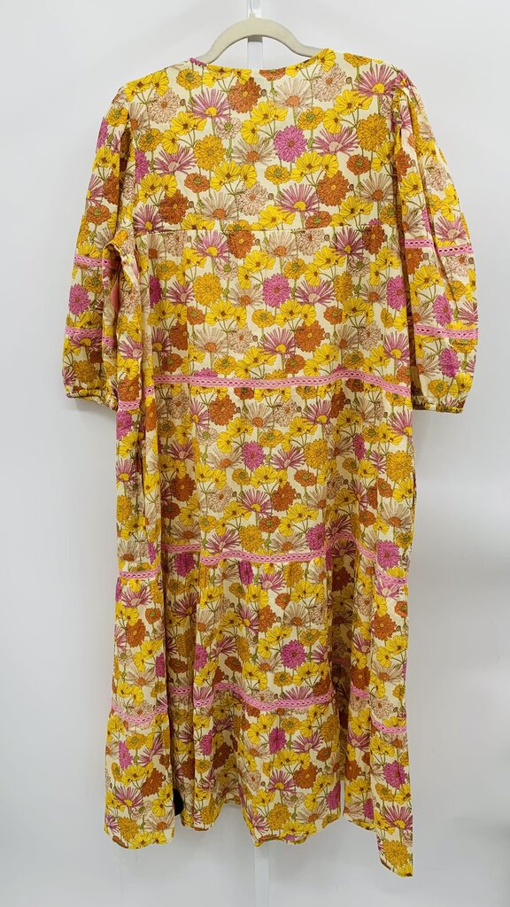 Olivia James Maxi Dress Yellow L