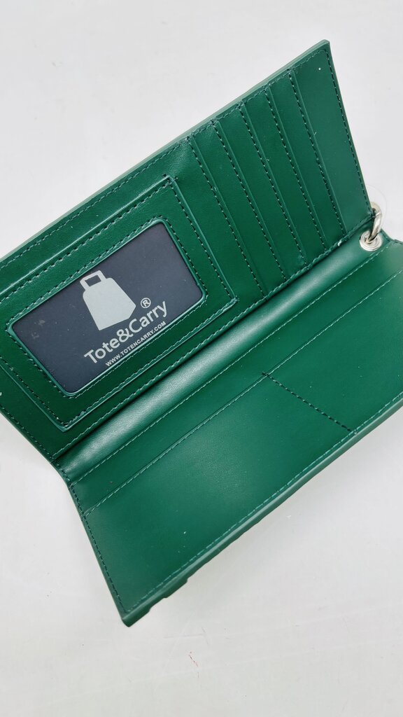 Tote & Carry Wallet Green