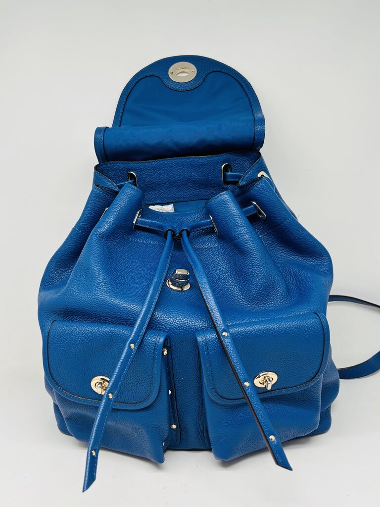 Coach Backpack Blue