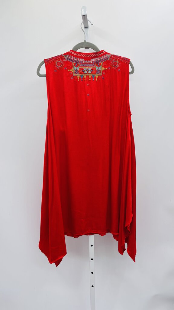 Biya Tunic Red S