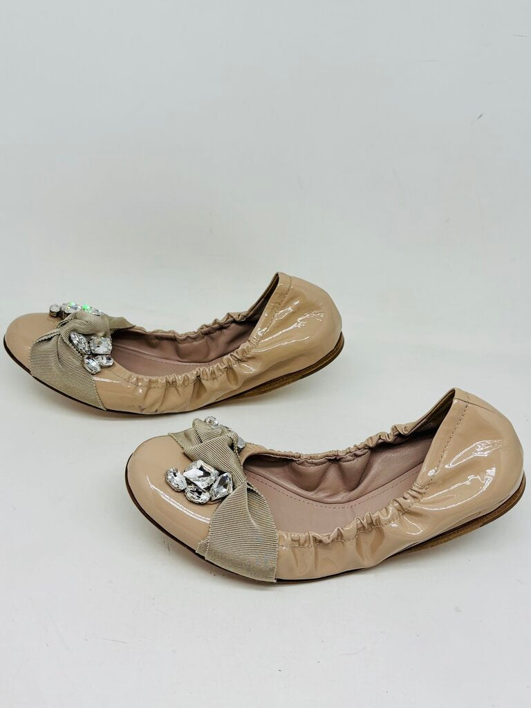 Miu Miu LUXURY SHOES Beige 8.5