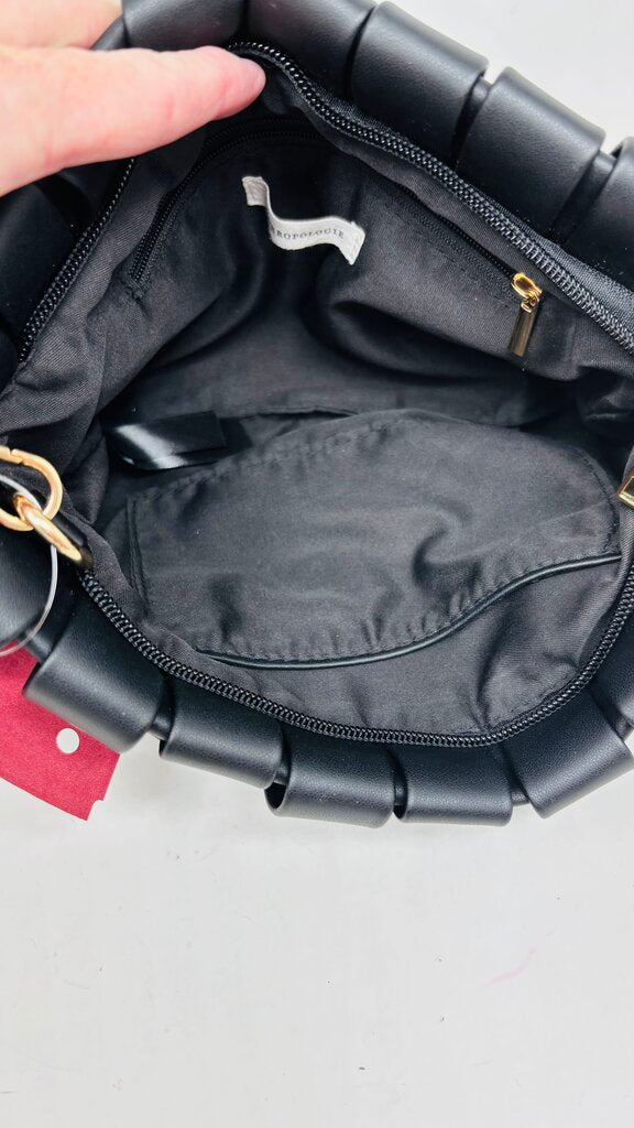 Anthropologie Handbag Black