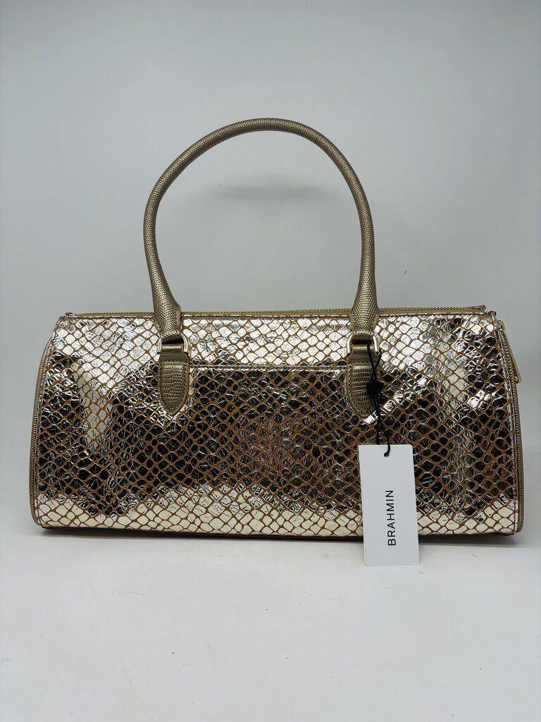 Brahmin Handbag Gold